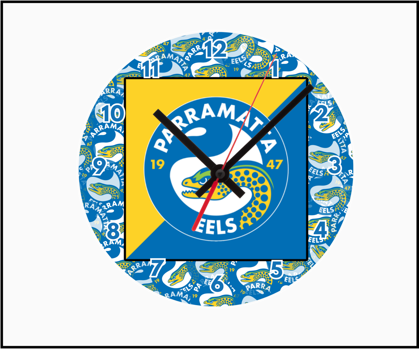 Parramatta Eels Clock (Round 004)