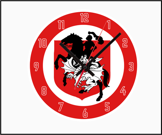 St George Dragons Clock (Round 002)