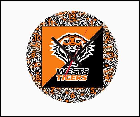 West Tigers Clock (Round 004)