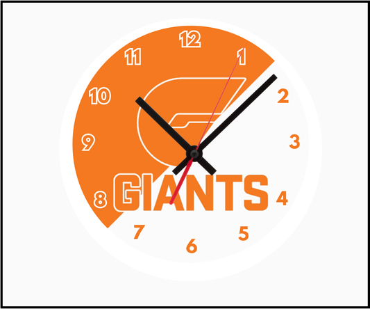 GWS Giants Clock (Round 001)