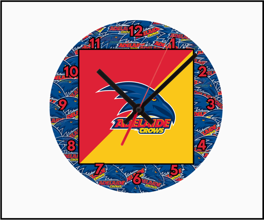 Adelaide Crows Clock (Round 003)