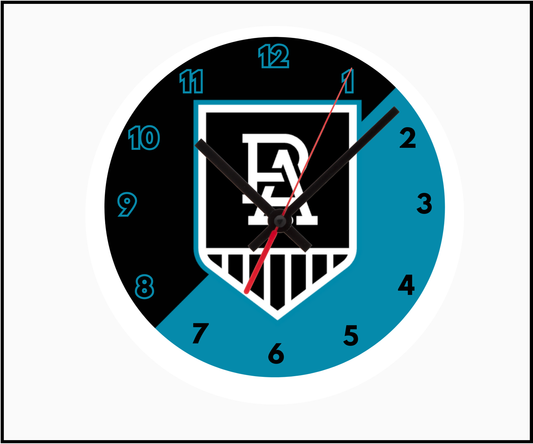 Port Adelaide Clock (Round 001)