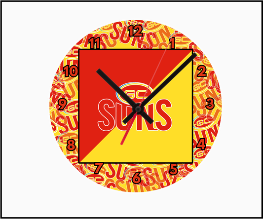 Gold Coast Suns Clock (Round 003)