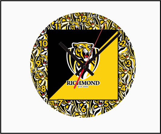 Richmond Tigers Clock (Round 003)