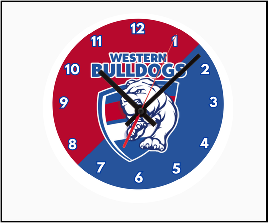 Western Bulldogs Clock (Round 002)