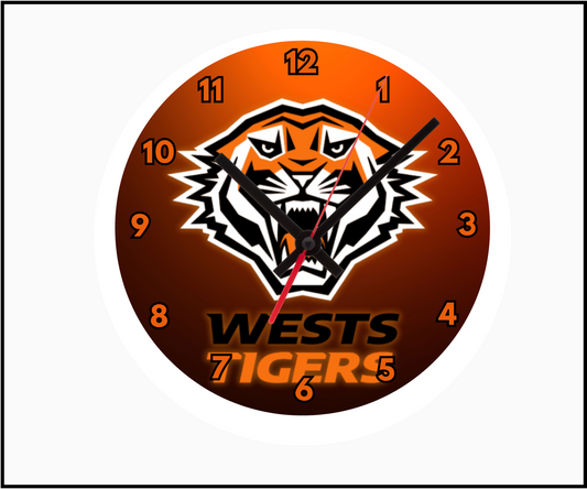 West Tigers Clock (Round 001)