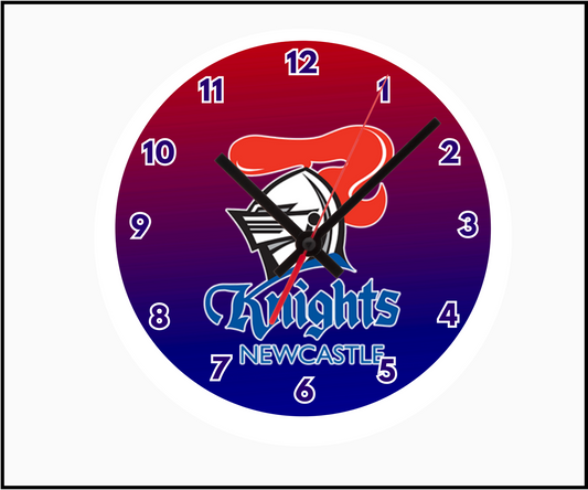 Newcastle Knights Clock (Round 001)