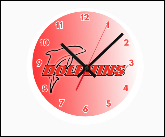 Dolphins Clock (Round 001)
