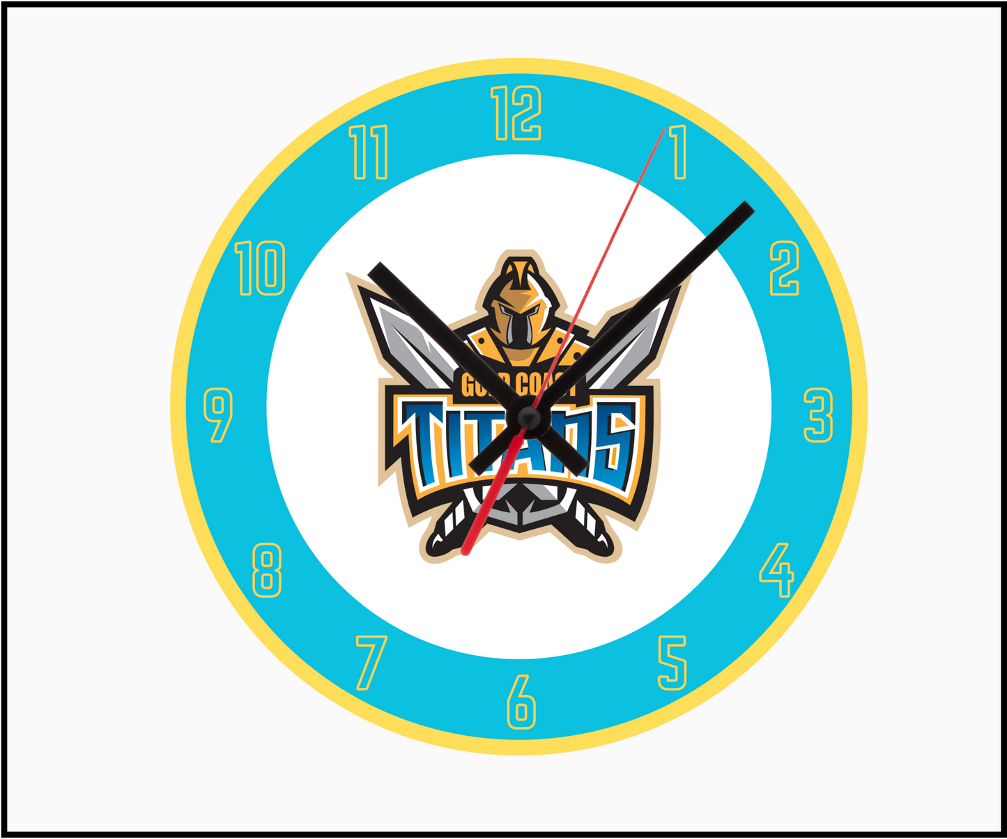Gold Coast Titans Clock (Round 002)