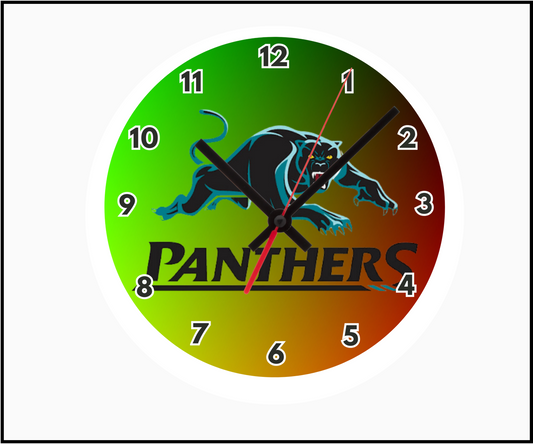 Penrith Panthers Clock (Round 001)