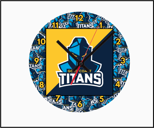 Gold Coast Titans Clock (Round 004)