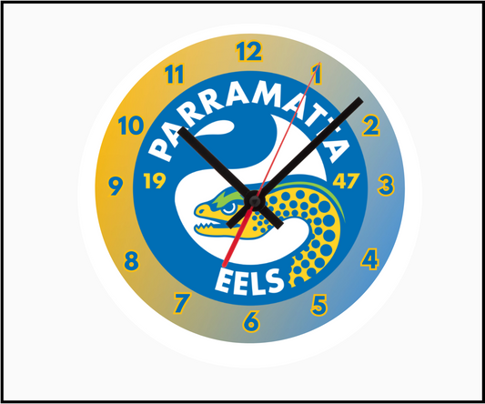 Parramatta Eels Clock (Round 001)