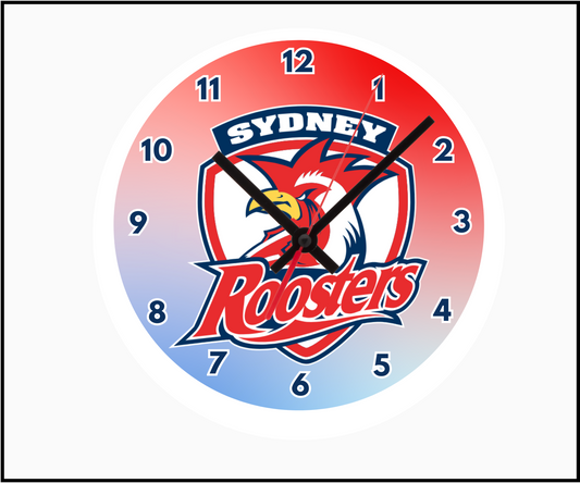 Sydney Roosters Clock (Round 001)