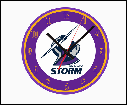 Melbourne Storm Clock (Round 002)