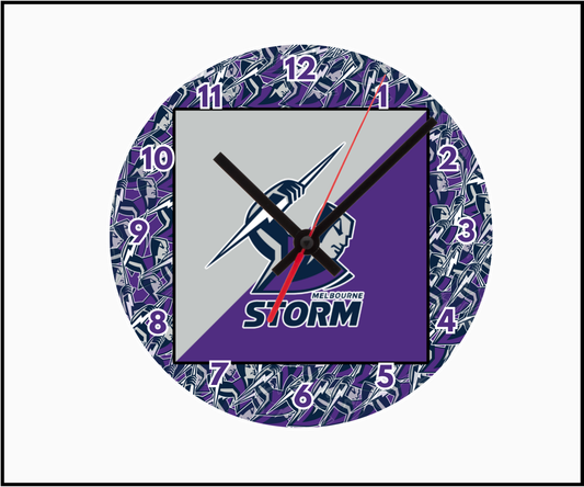 Melbourne Storm Clock (Round 004)