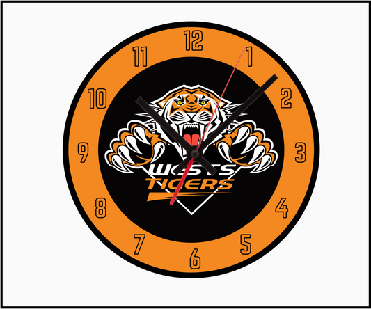 West Tigers Clock (Round 004)