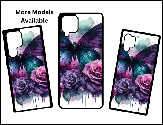 Butterfly Floral Phone Case (163)