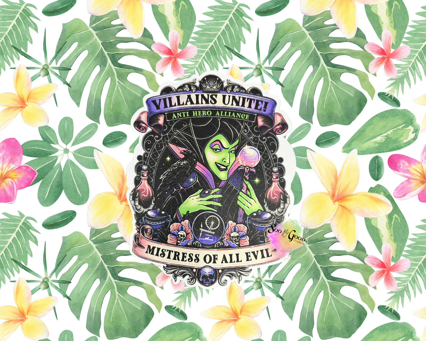 Mistress Of All Evil Cardstock Car Freshie