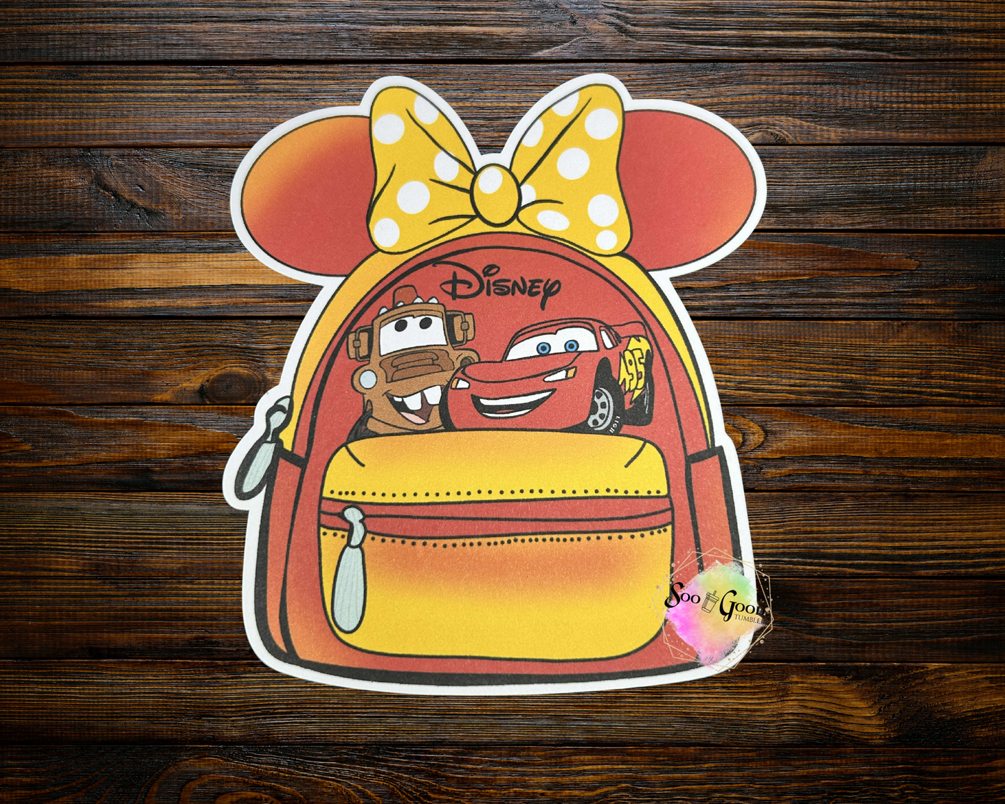 Mouse Ears Backpack Cardstock Car Freshie (Style 20)
