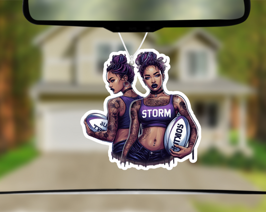 Sexy Goddess Fan Fave - Melbourne Storm Car Air Freshener