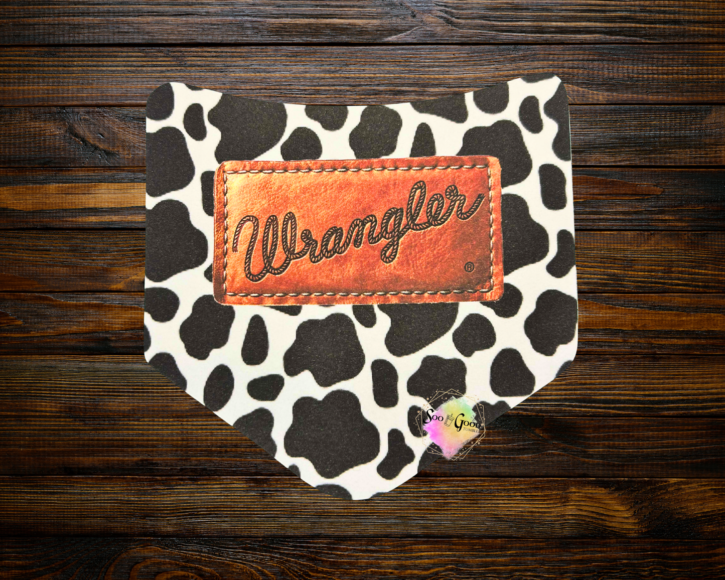 Animal Print Wrangler Pocket Cardstock Car Freshie (Style 9)
