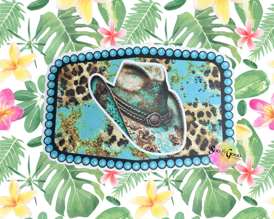 Belt Buckle (Hat) Cardstock Car Freshie