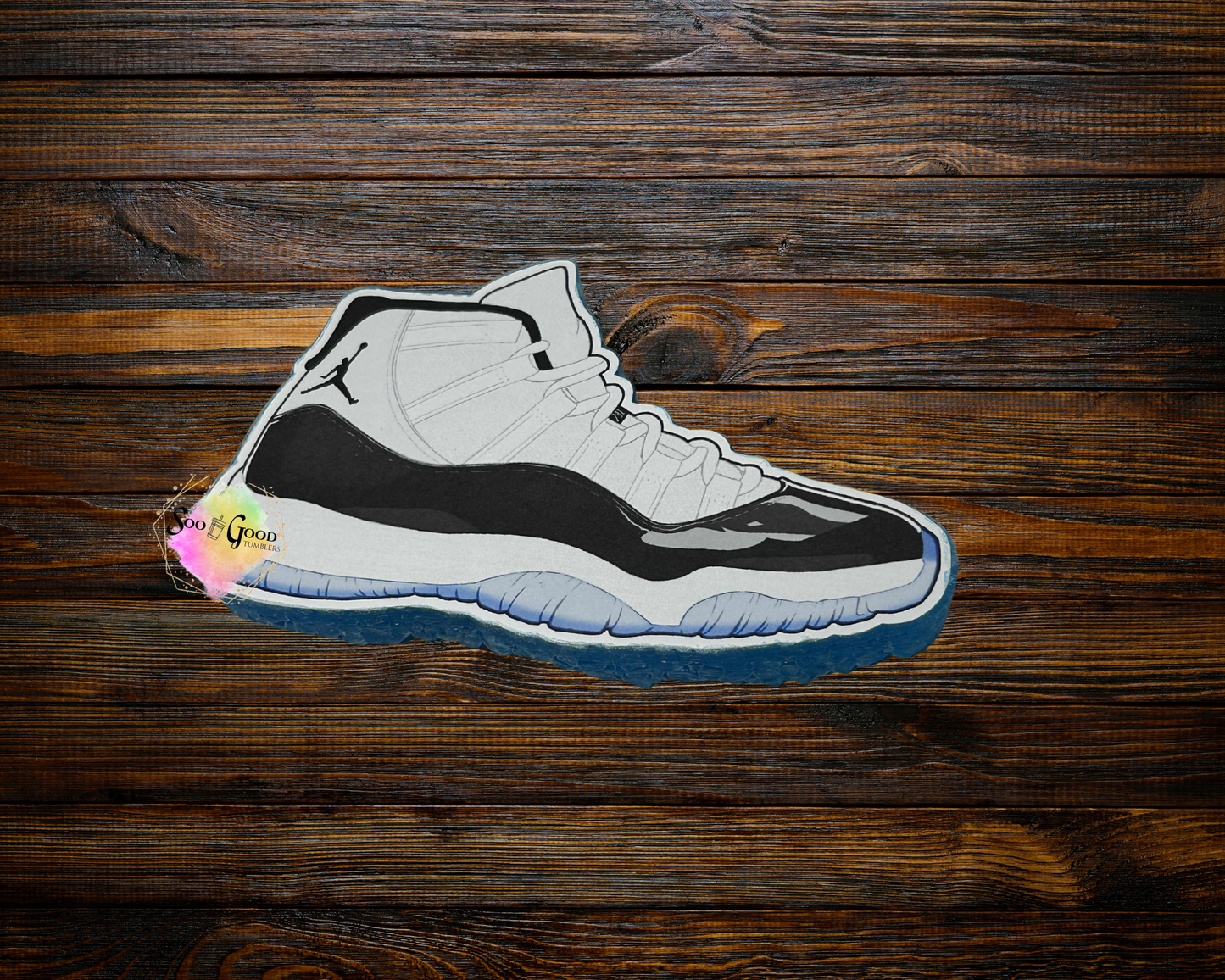 Nike Air Jordan Shoe Cardstock Car Freshie (Style 1)