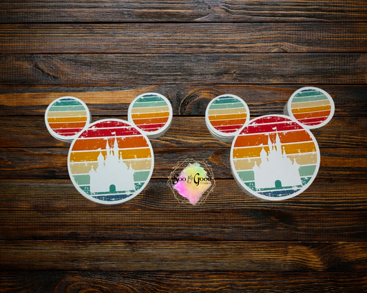 Mouse Head Cardstock Car Vents Freshie (Style 1)