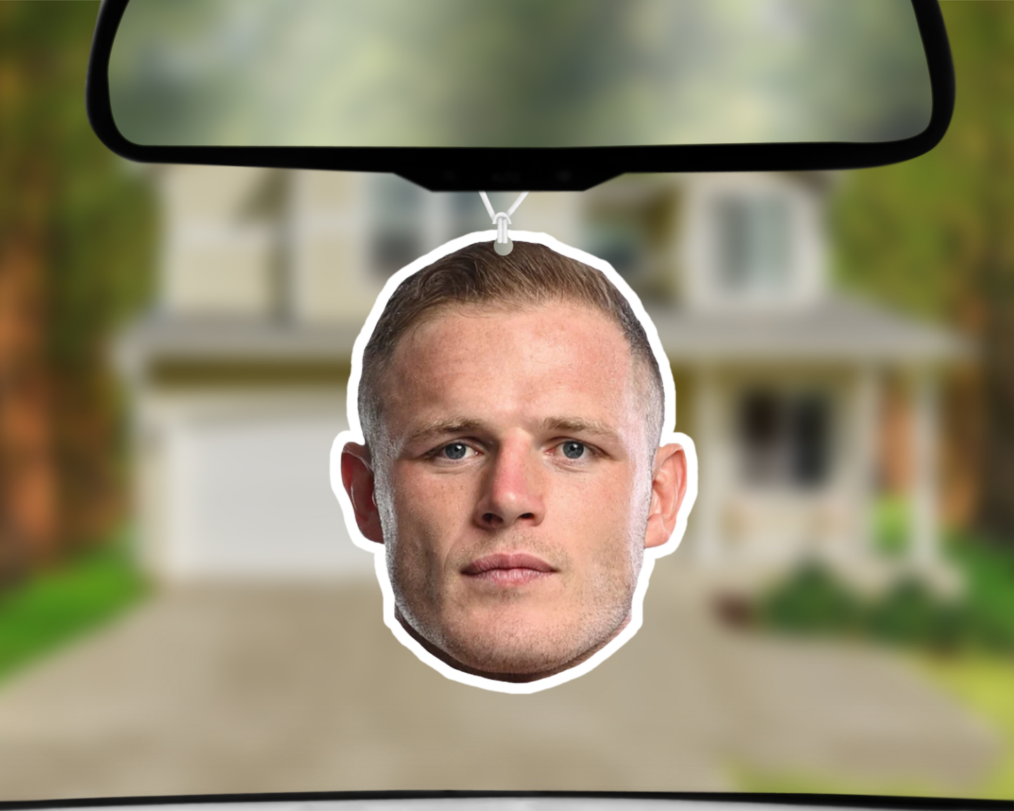 Big Head - Thomas Burgess Car Air Freshener