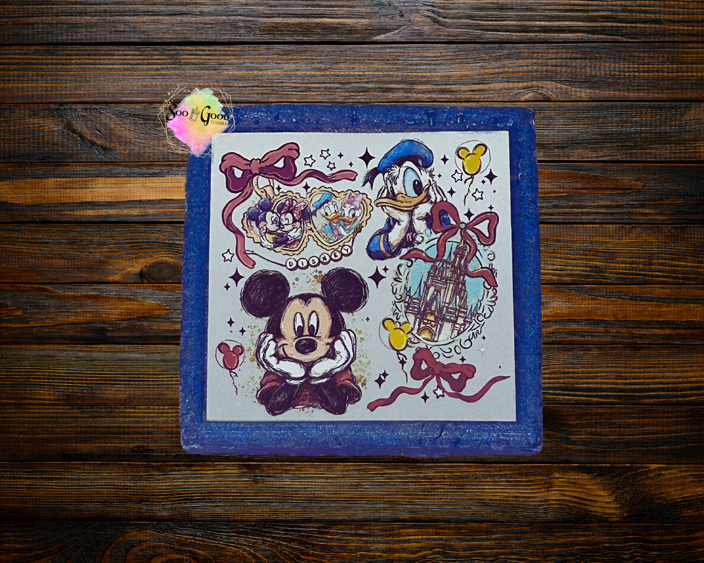 M I C K E Y & The Gang  Car Air Freshener (Summer Peach Scent)