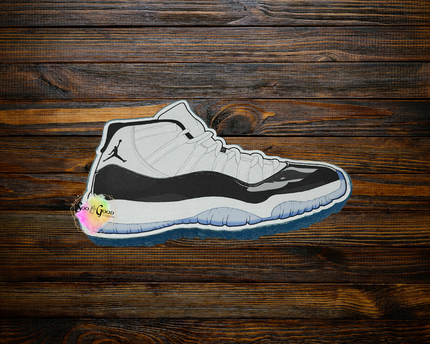 Nike Air Jordan Shoe Cardstock Car Freshie (Style 1)