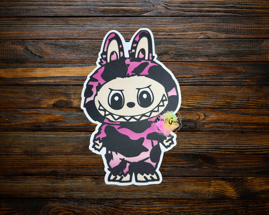 Standing Labubu Cardstock Car Freshie (Style 11)