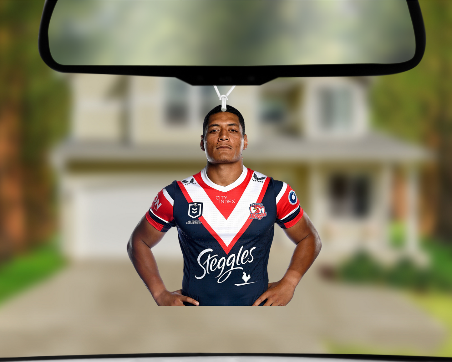 Team Photo - Naufahu Whyte Car Air Freshener