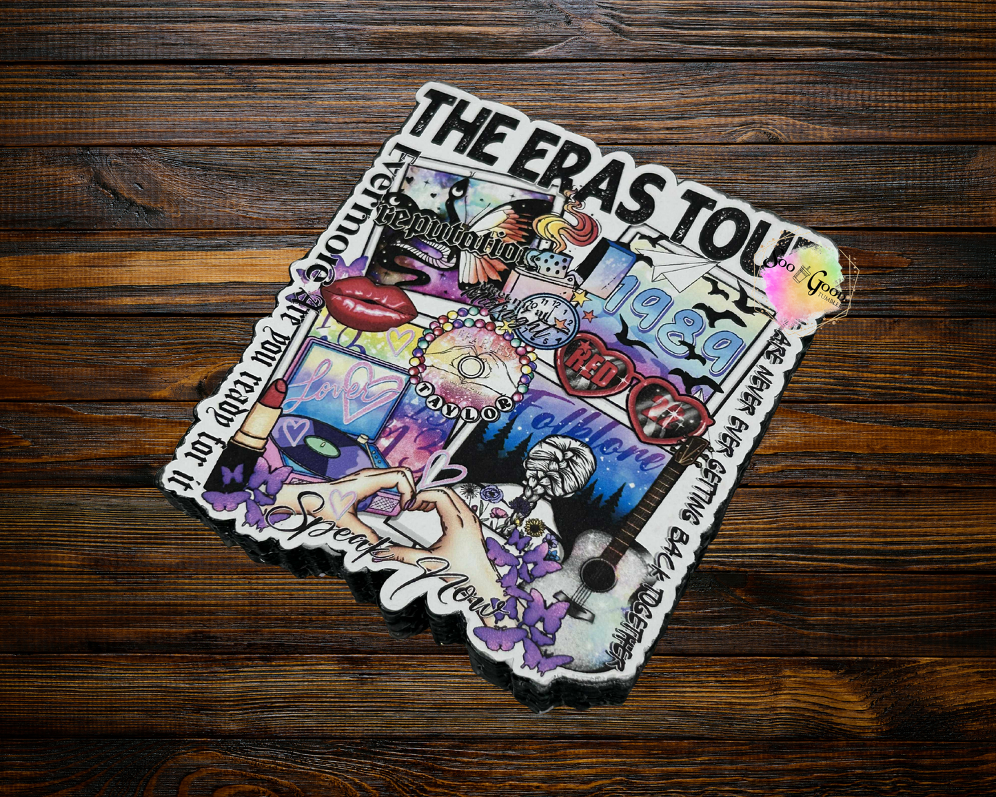 The Eras Tour Cardstock Car Freshie