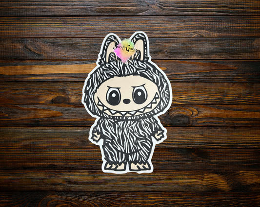 Standing Labubu Cardstock Car Freshie (Style 12)