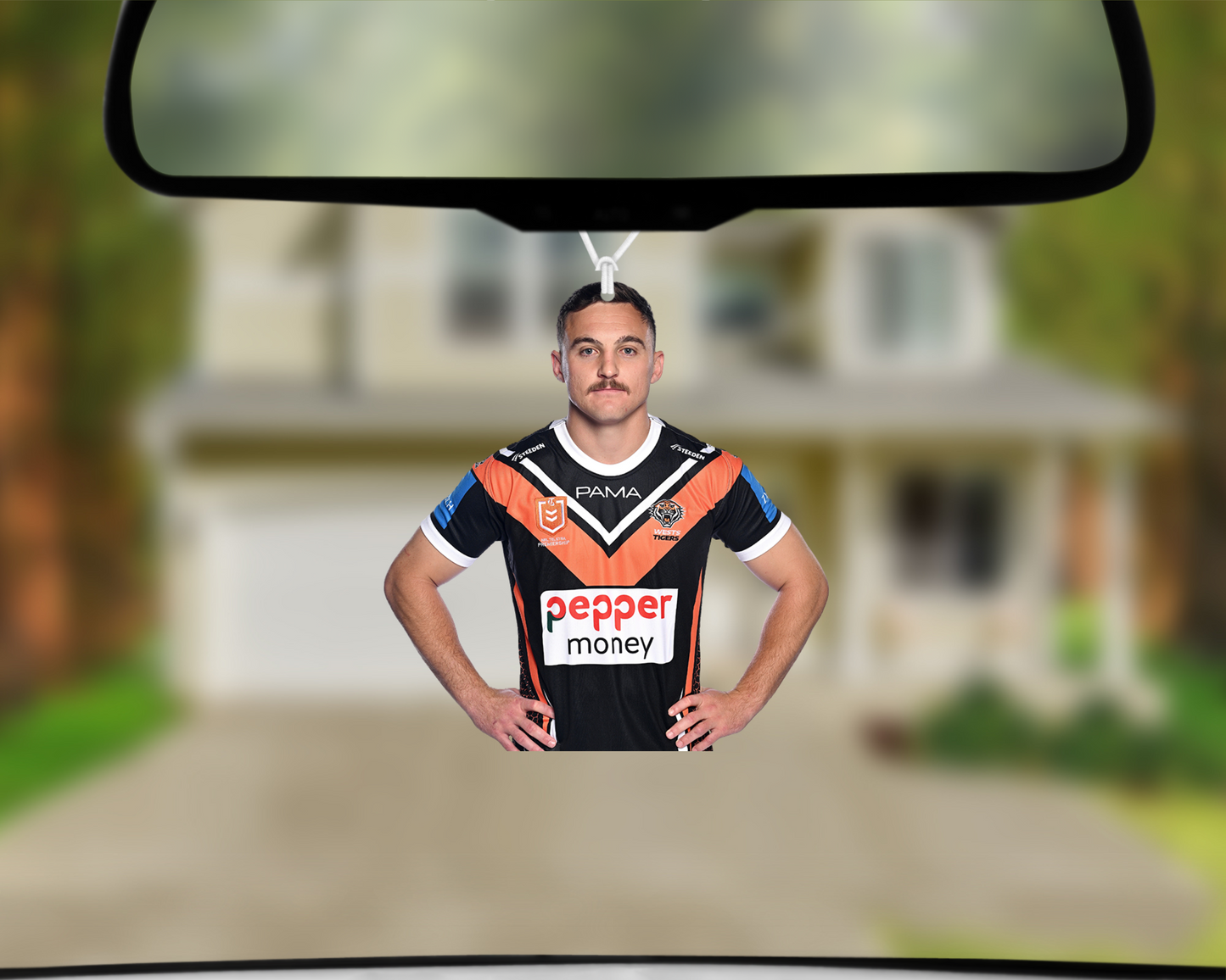 Team Photo - Tristan Hope Car Air Freshener