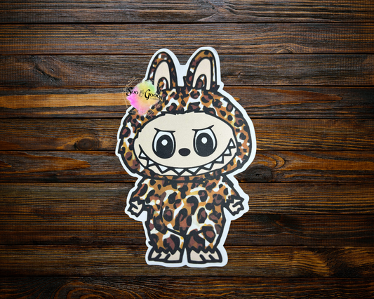 Standing Labubu Cardstock Car Freshie (Style 13)