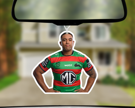 Team Photo - Tevita Tatola Car Air Freshener