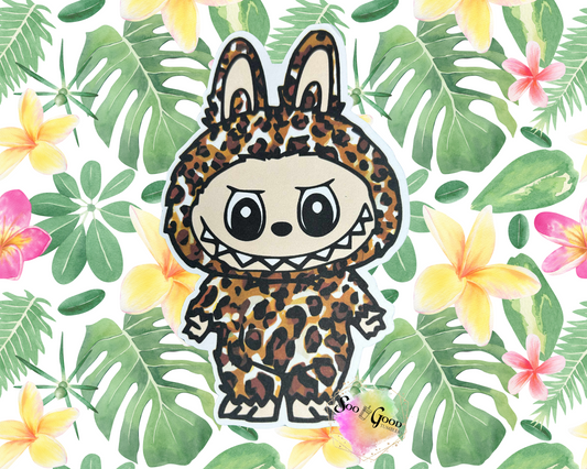Standing Labubu (Style 13) Cardstock Car Freshie