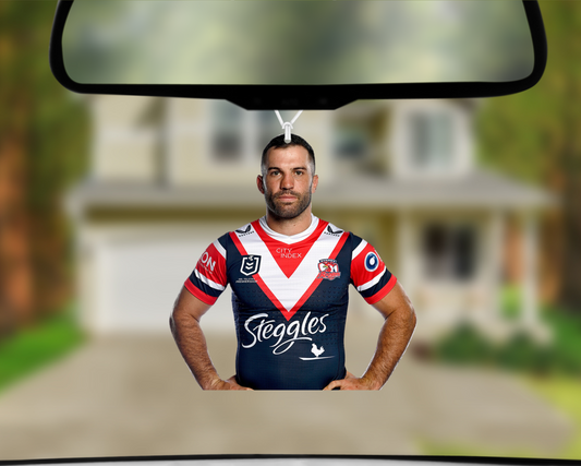 Team Photo - James Tedesco Car Air Freshener