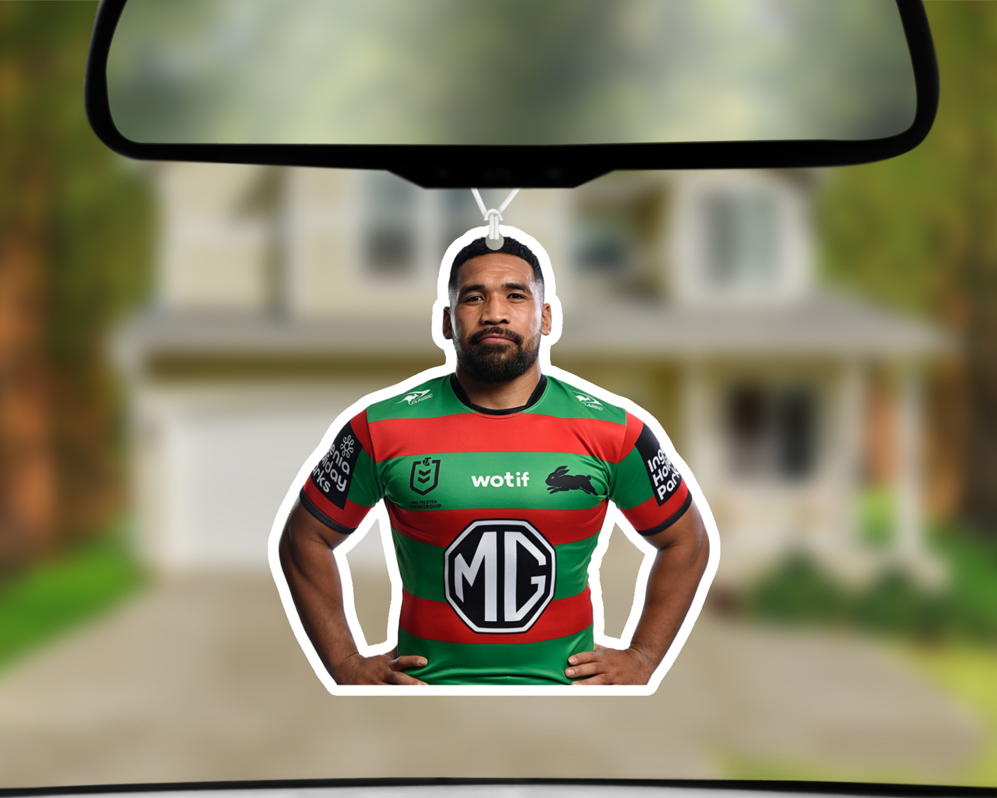 Team Photo - Siliva Havili Car Air Freshener