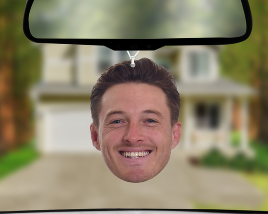 Big Head - Sam Verrills Car Air Freshener