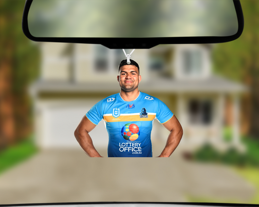 Team Photo - David Fifita Car Air Freshener