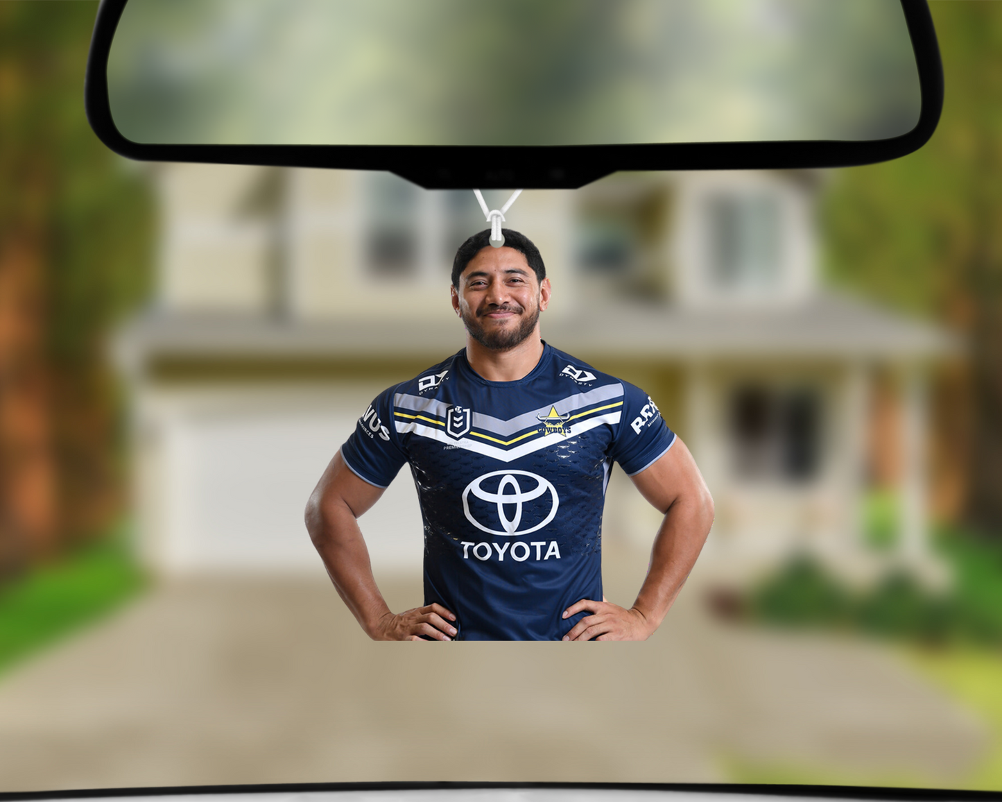 Team Photo - Jason Taumalolo Car Air Freshener