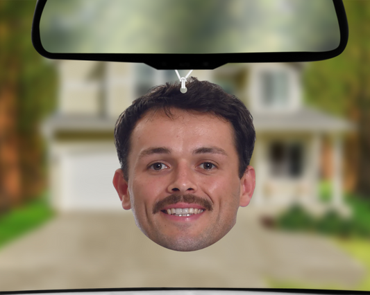 Big Head - Sean Mullany Car Air Freshener