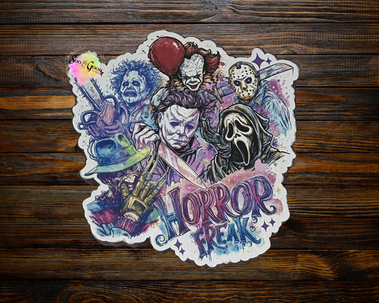 Horror Freaks Cardstock Car Freshie