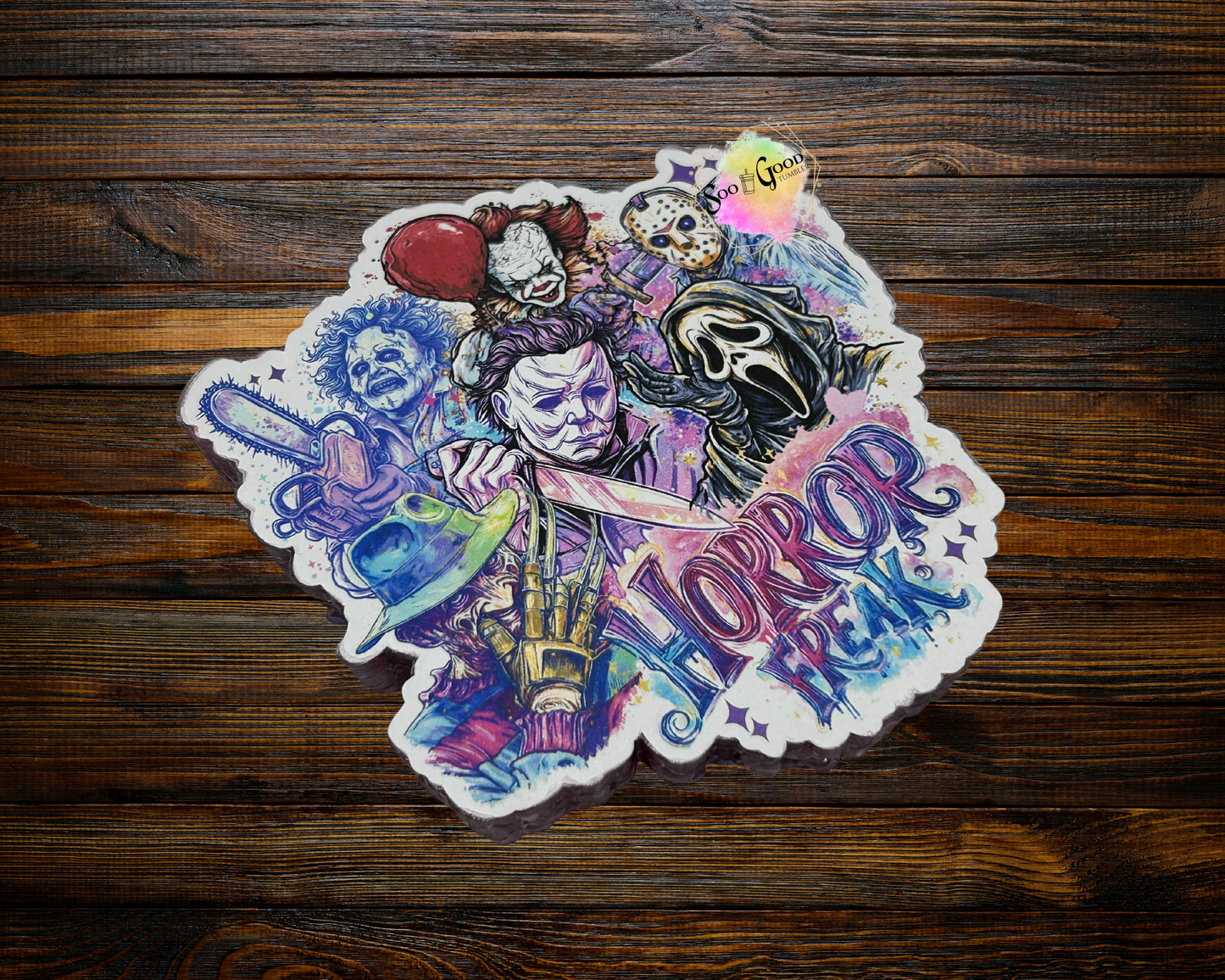 Horror Freaks Cardstock Car Freshie