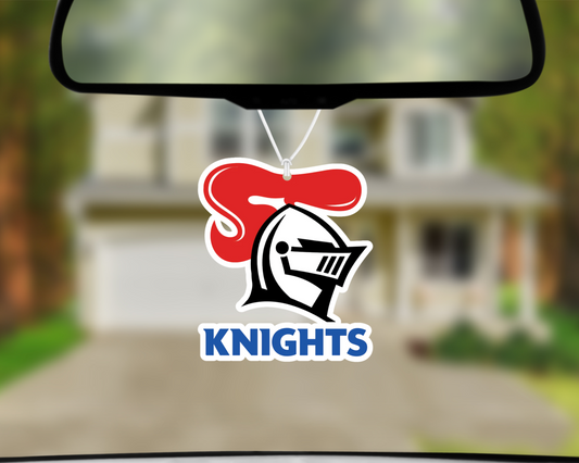 Team Photo - Newcastle Knights Logo Car Air Freshener