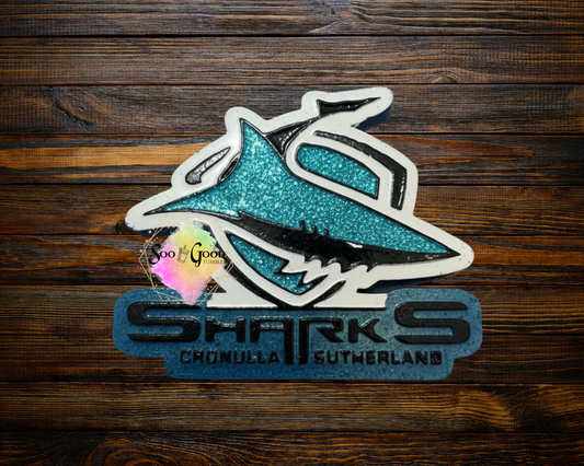 Cronulla Sharks Blinged Car Freshie