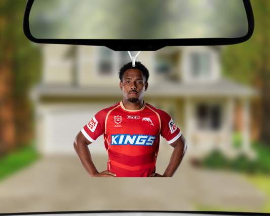 Team Photo -Michael Waqa Car Air Freshener